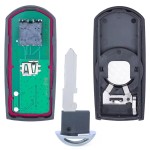 2010-2015 Mazda CX-7 / CX-9 / 4-Button Smart Key w/ Hatch / PN: TEY1-67-5RY / WAZX1T763SKE11A04 (AFTERMARKET)